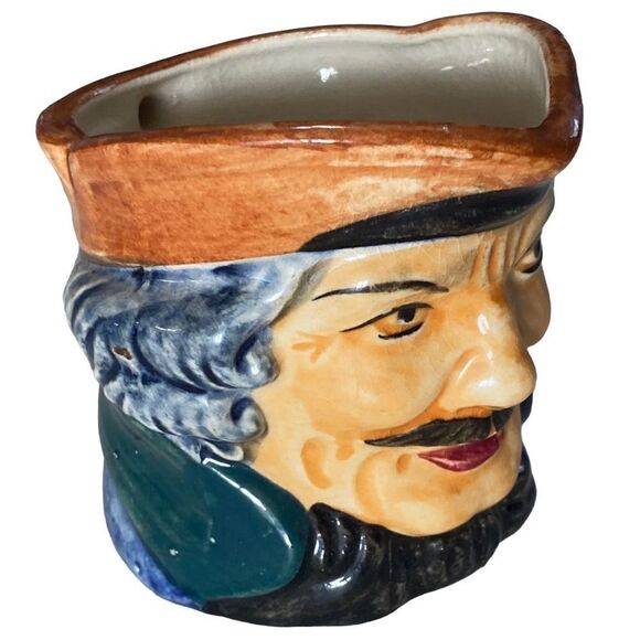 Vintage Toby Small Character Head Mug Made in Occupied Japan 1950s - Picture 2 of 15